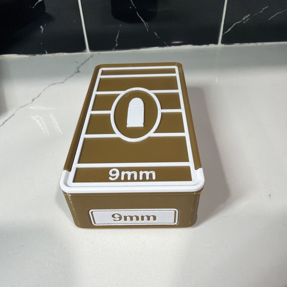 Stackable 9mm  Ammo Box 50rd Capacity