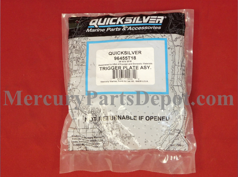 New Mercury / Quicksilver Trigger Assembly - Part# 96455T18
