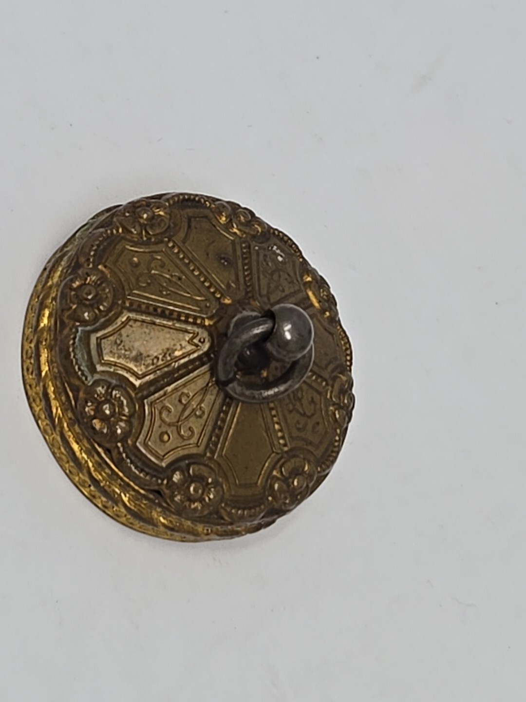 19th Century Marble, Porcelain & Brass French Made Inkwell