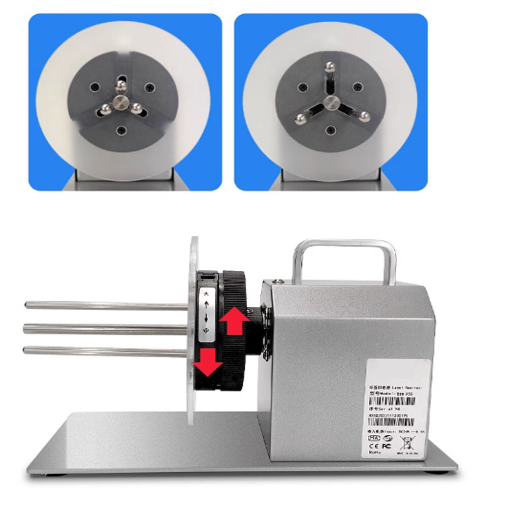 Label Rewinder Automatic Label Rewinder Barcode Small Electric Rewinder Tool
