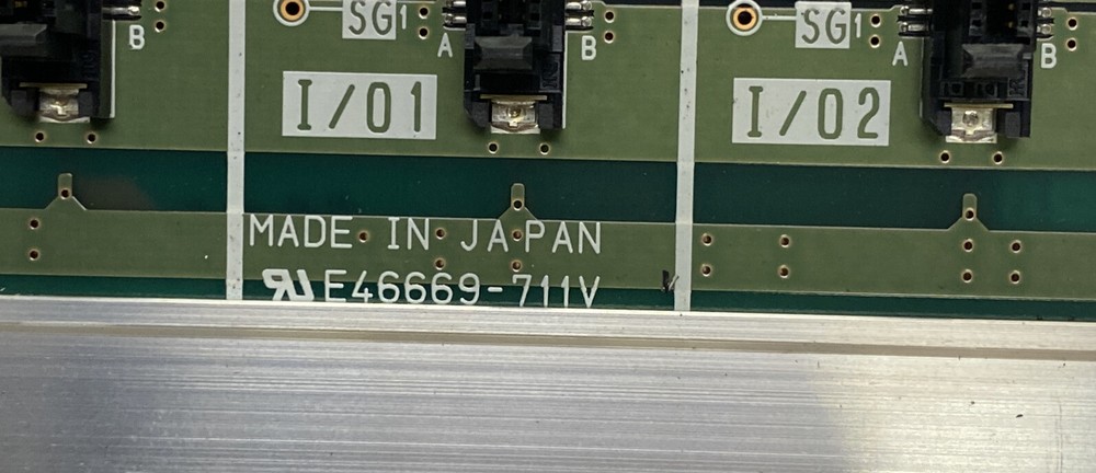 MITSUBISHI,E46669-711V,PLC INPUT OUTPUT RACK