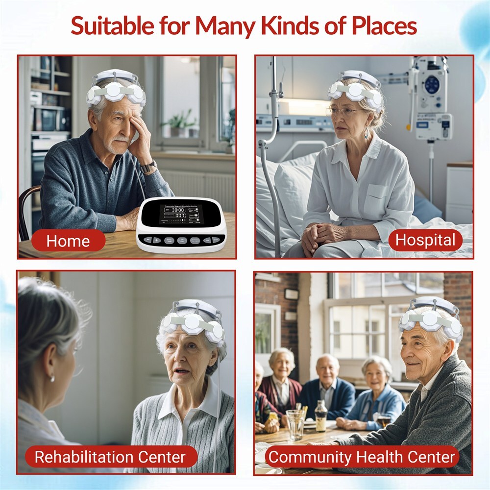 rTMS Brain Therapy Machine Magnetic Stimulation Wellness Device for Stroke