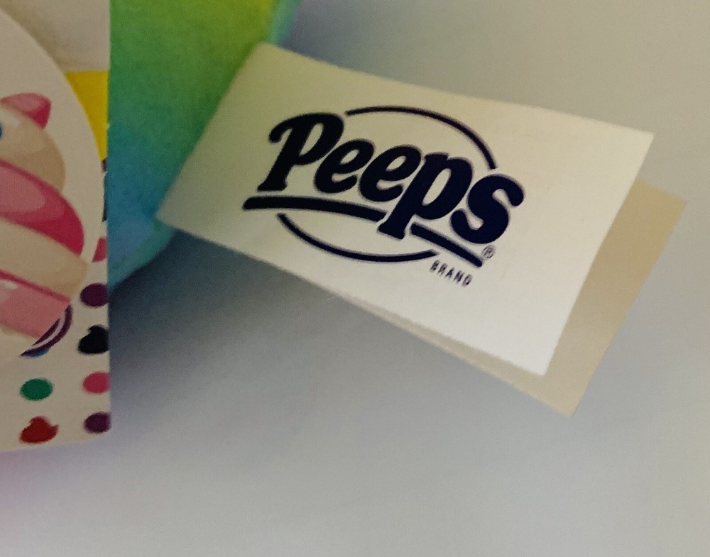 Peeps Rainbow Chick Marshmallow Scented Soft Plush 5” Easter Toy