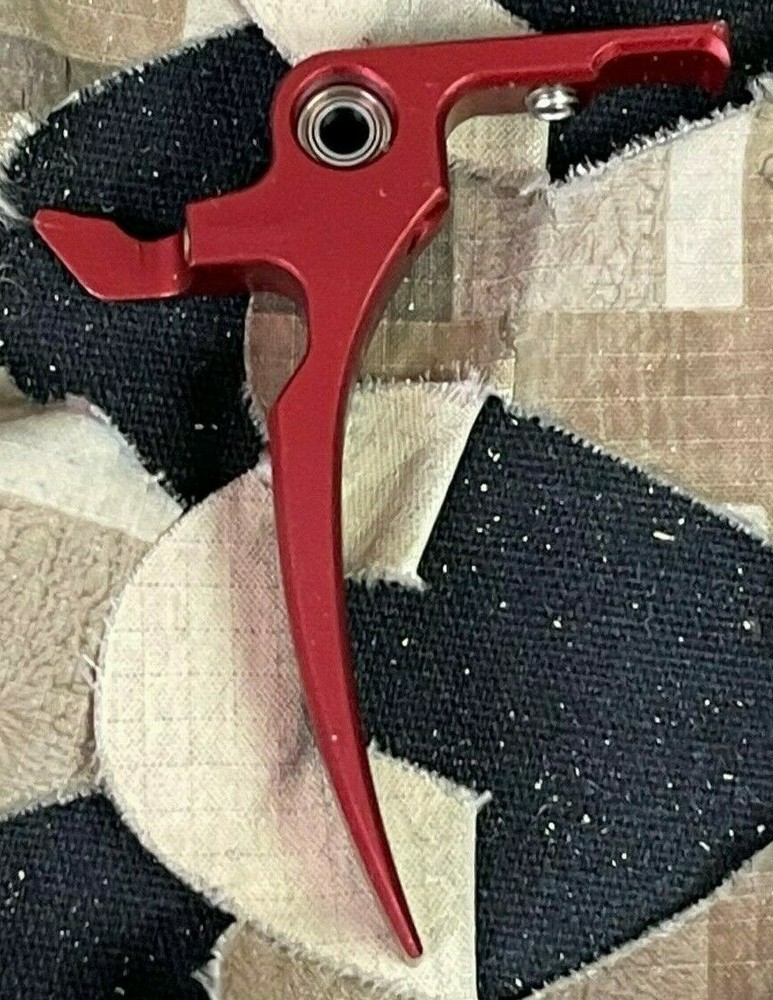 NEW Custom Products CP G3/ICQ Rake Trigger - Dust Red
