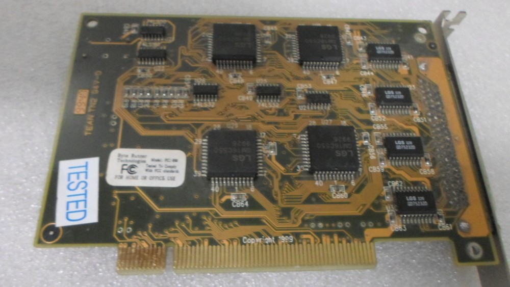 BYTE RUNNER PCI-800 VER 2.0 VSCOM PCI CARD