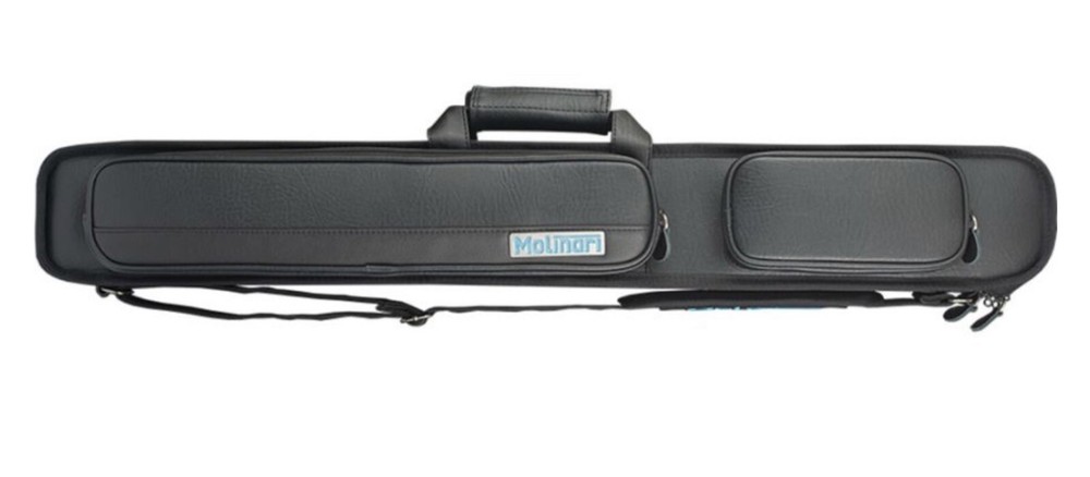 MOLINARI CUE CASE SOFT 2 X4 * BLACK