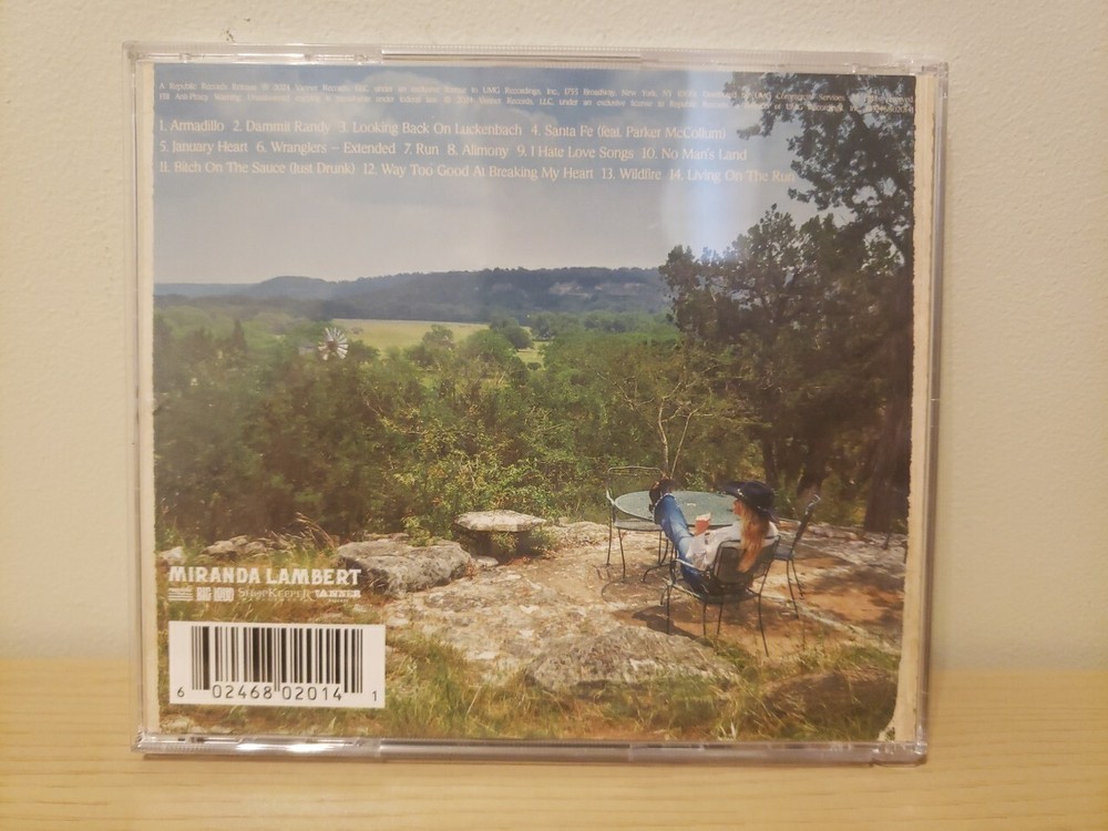 Miranda Lambert Postcards From Texas Autographed CD Signed