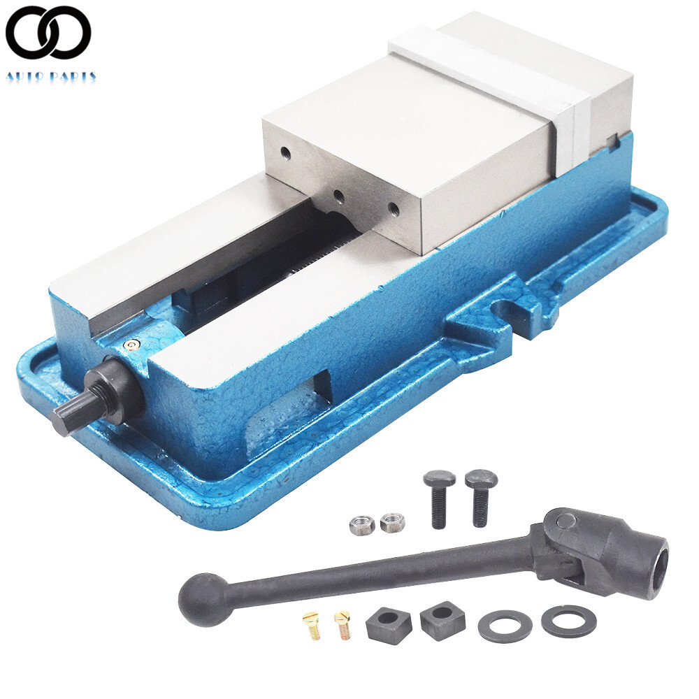 5" Lockdown CNC Milling Machine Bench Vise Clamping Vice Precision Without Base