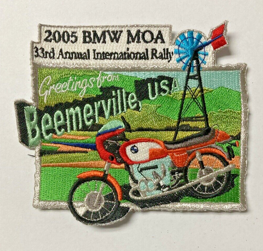 2005 BMW MOA 33rd Annual International Rally Patch