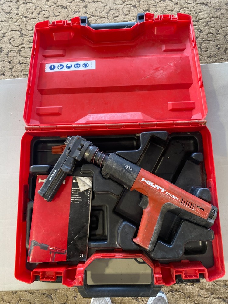 Hilti DX 351 MX Powder-Actuated Tool Pre Owned