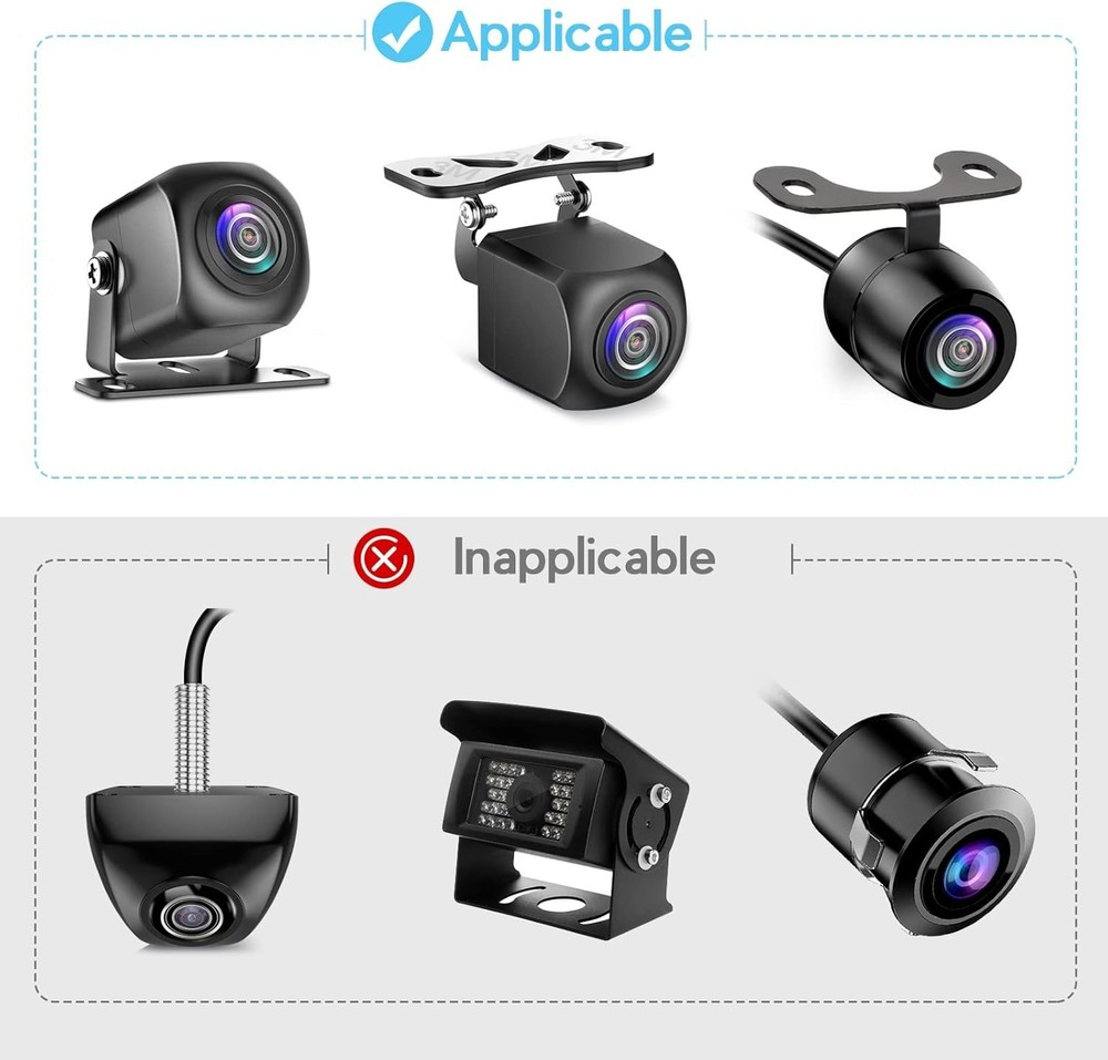 Adjustable Suction Mount for Dash Cams - Secure Rear Camera Holder for Vehicles