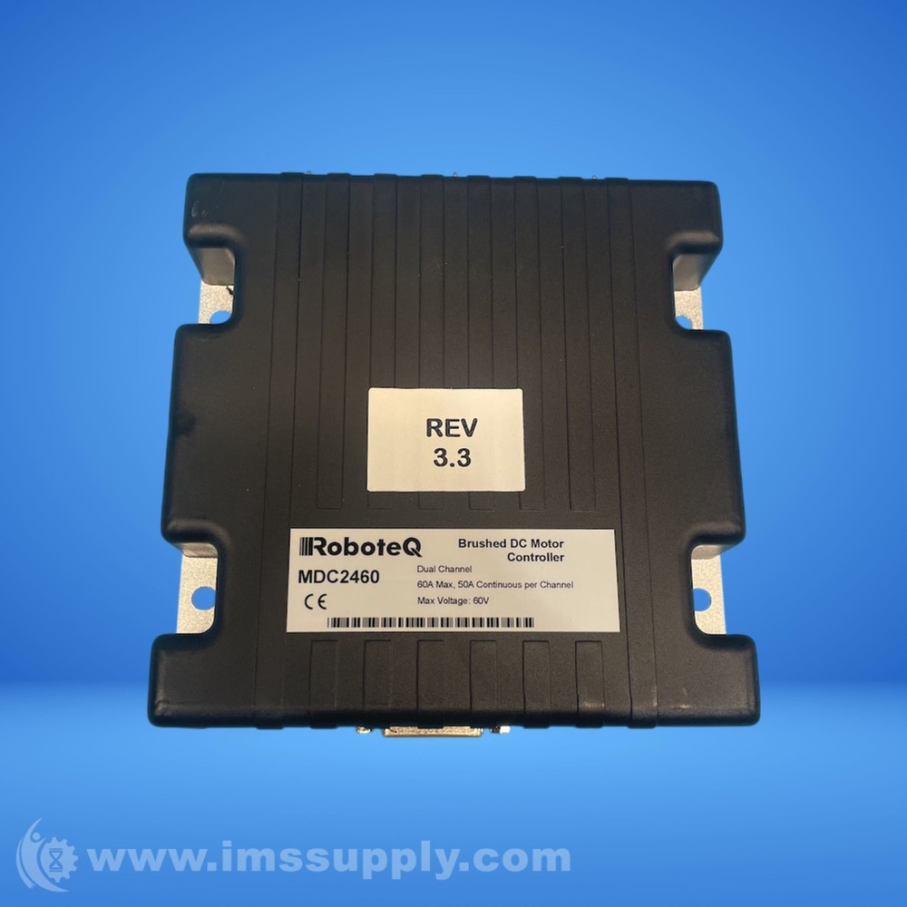 RoboteQ MDC2460 Brushed DC Motor Controller FNIP