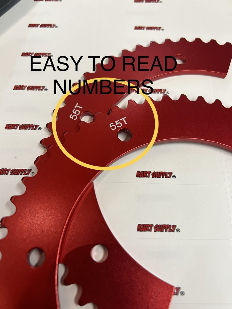 Split Aluminum Sprockets 35 Chain. (53 Tooth) 53 Tooth