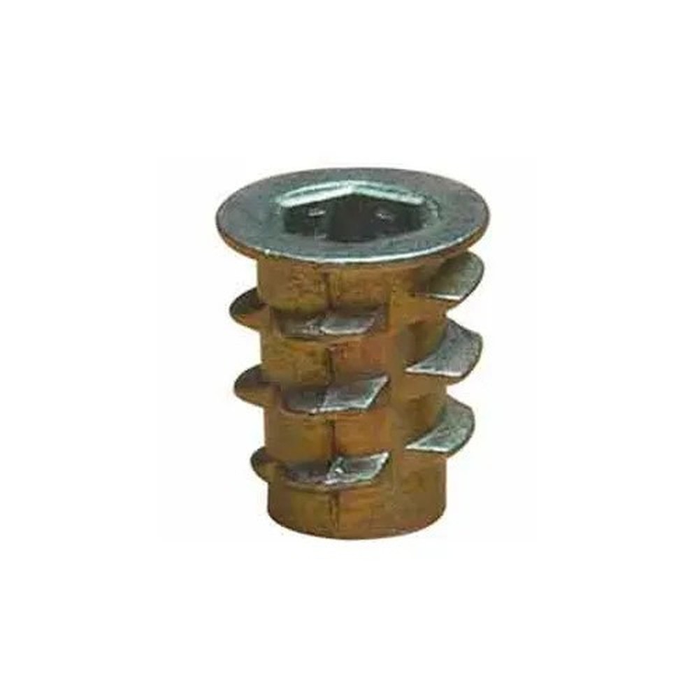 8-32 Insert For Soft Wood - Flanged - 900832-10 - Pkg Qty 100