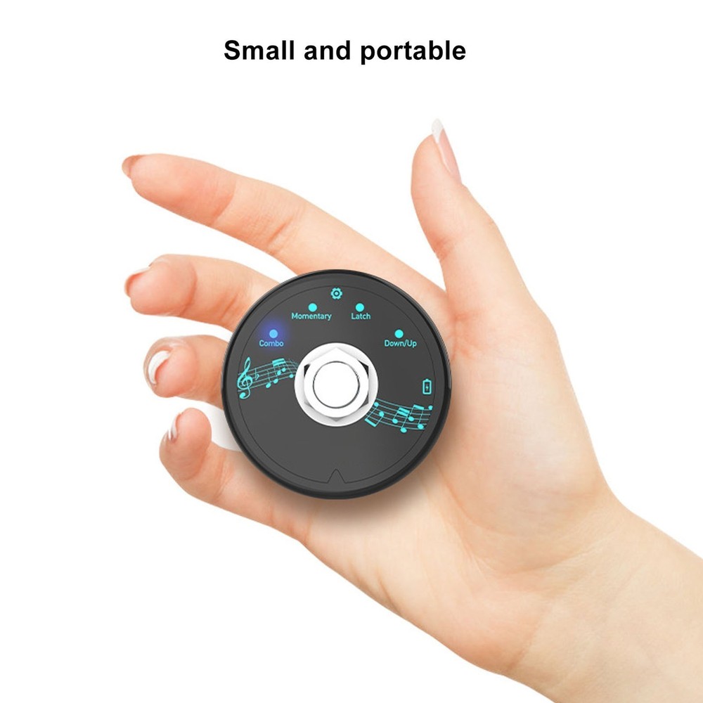 BT 5.1 MIDI Foot Controller Wireless Multifunctional USB MIDI Controller