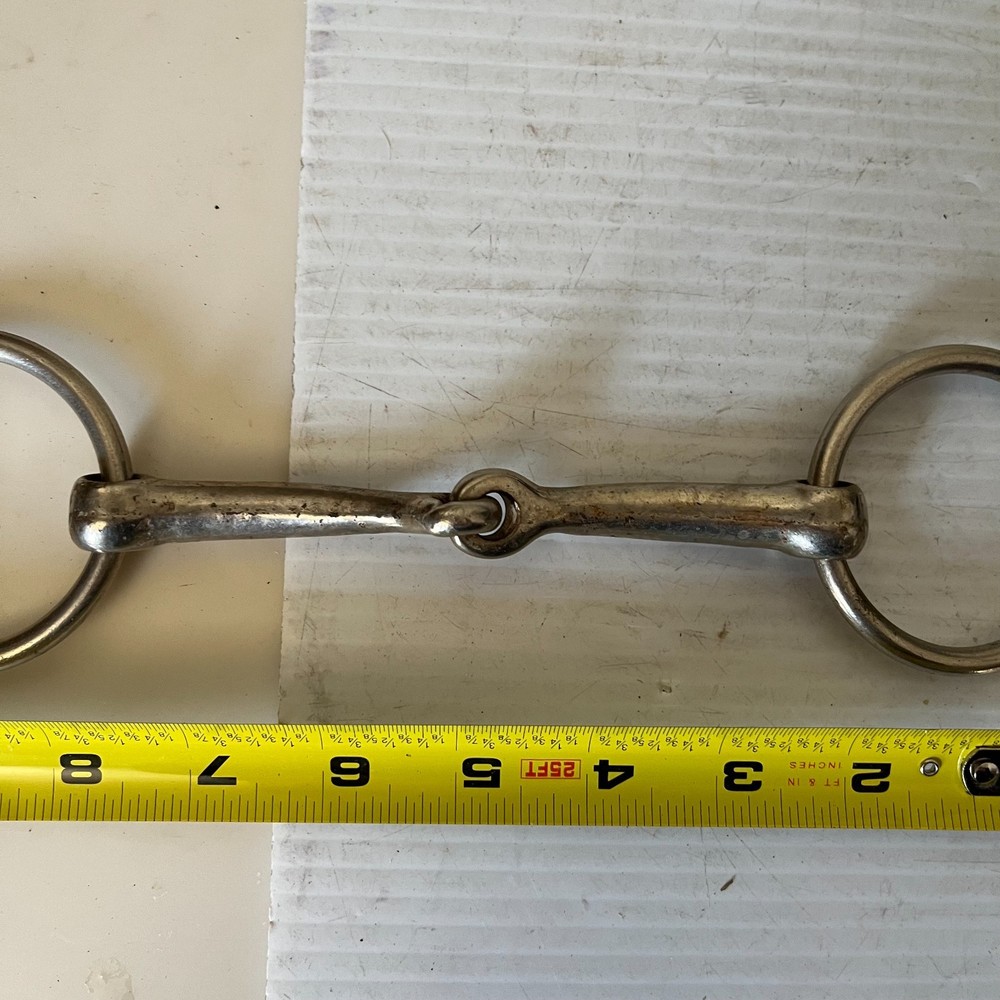 Loose Ring Stainless Steel Snaffle Bit 5in