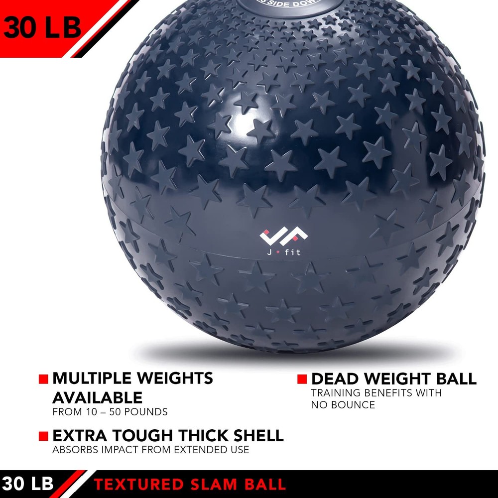 Slam Ball, Midnight Star, 30 LB