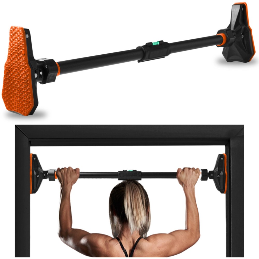 SQUATZ Adjustable Pull-Up Bar - Strength Training Exercise Equipment with Aut...