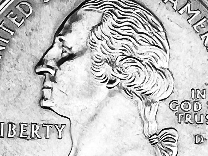 2001 D Vermont Quarter. Uncirculated Clad