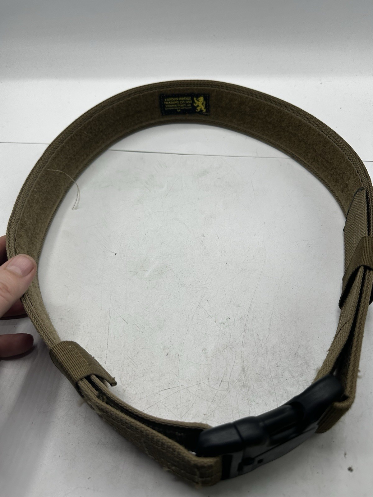 London Bridge Trading LBT-0601A-M Medium Coyote Brown Duty Belt Safety Buckle