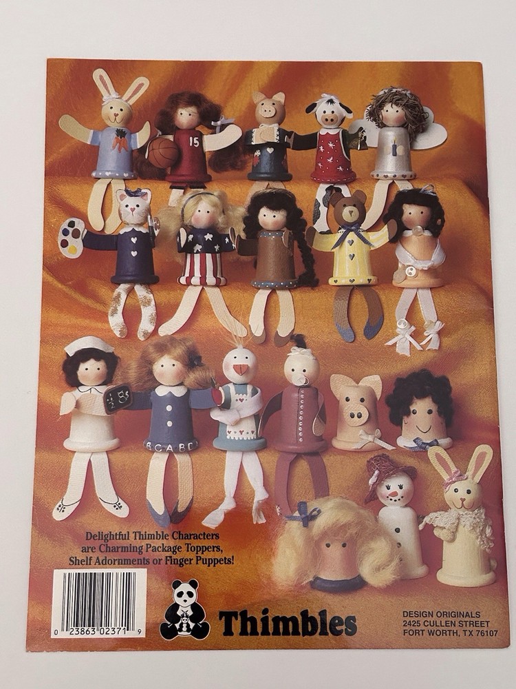 THIMBLES Susan McNeill Quick & Easy Painting Patterns Animals Holidays