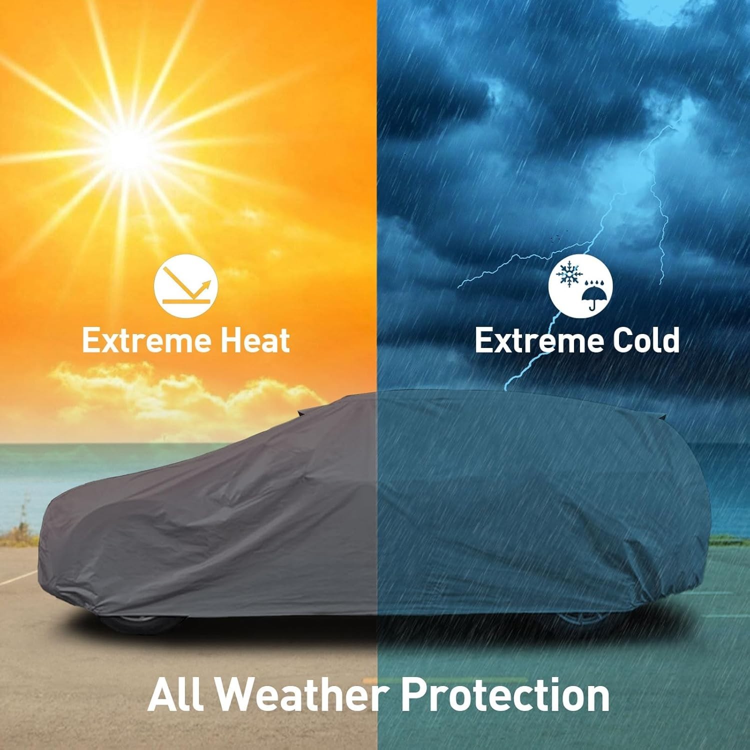 DaShield Ultimum Series Waterproof Van Cover 2013-2025 Ford Transit Van