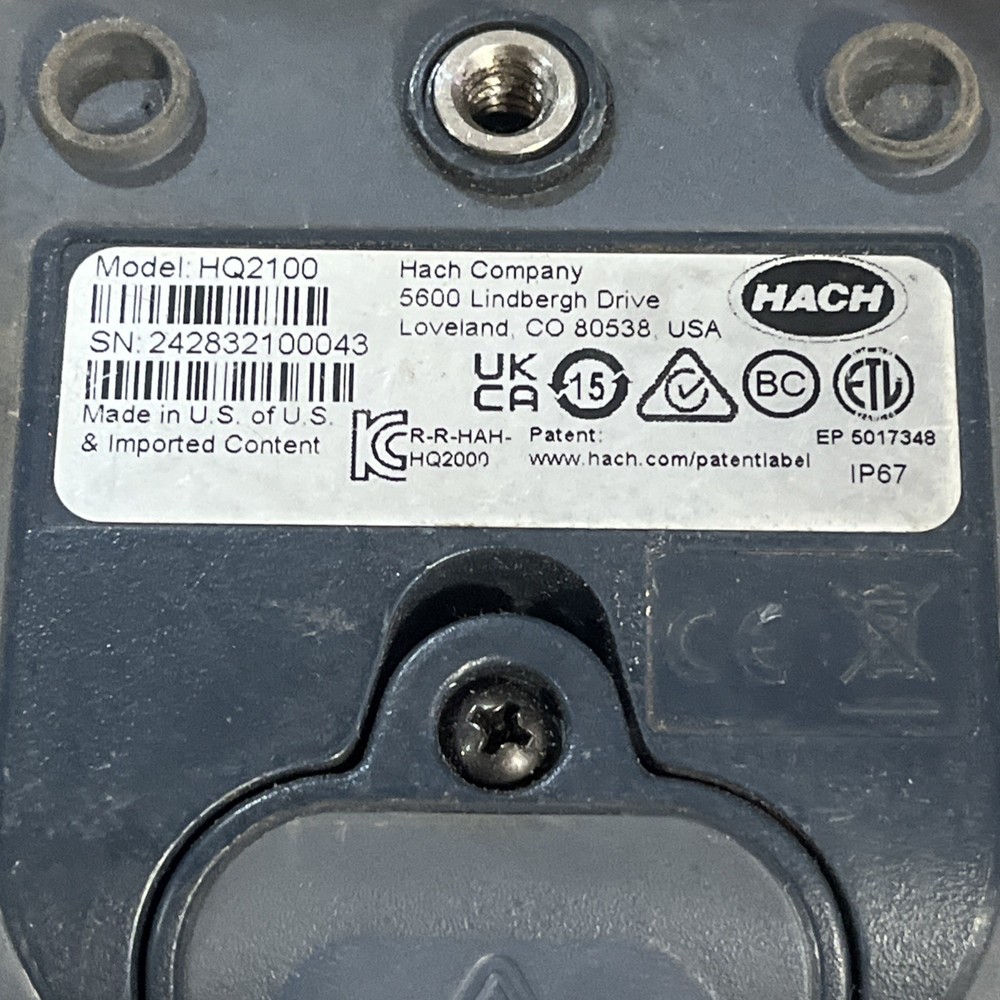 HACH HQ SERIES PH2100