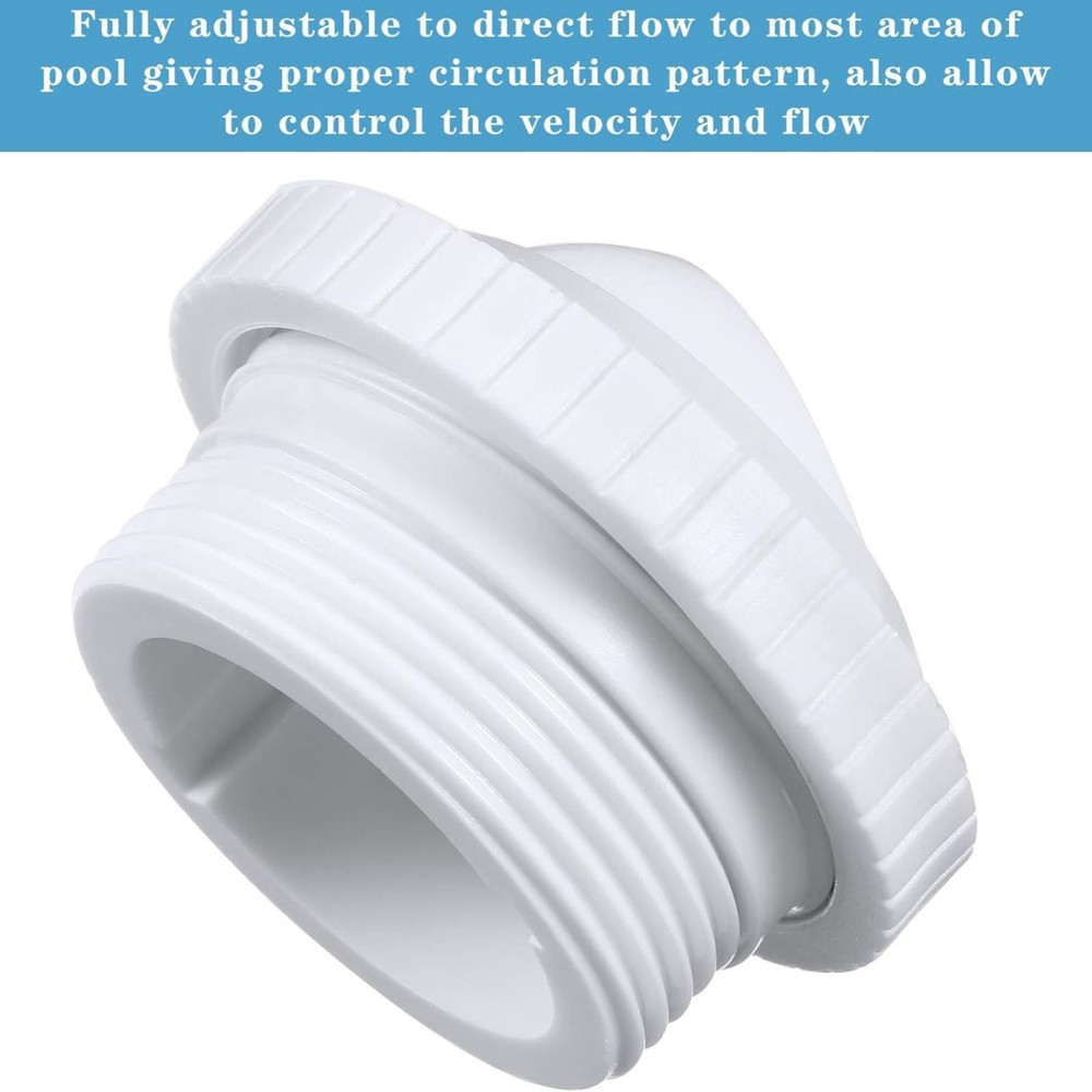 New 5X For Hayward SP1419D Pool Spa Directional Flow Hydrostream Return Jet