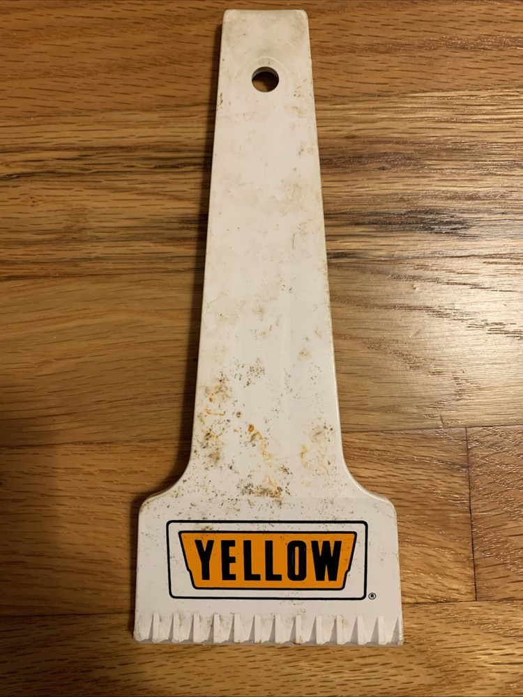Yellow Freight Trucking Ice Scraper