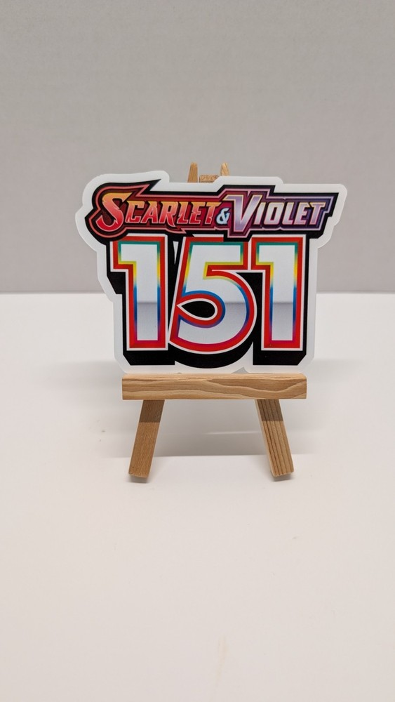 Pokémon TCG, 151 - Pokemon Binder Sticker - 4' X 3'