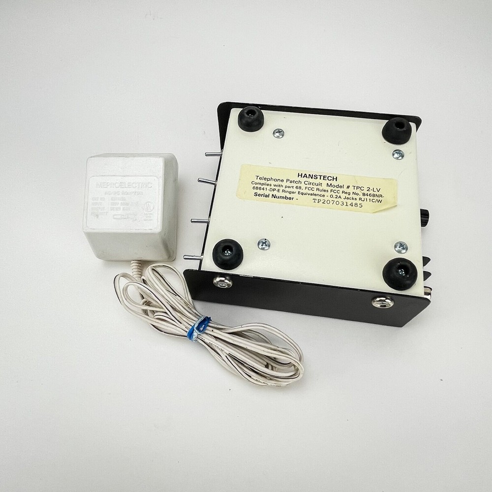 Hanstech TPC 2LV Telephone Patch Circuit With Power Pack