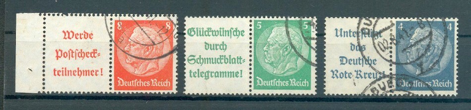 Dr-Zusdr. W87/89 Luxury Postmarked (N0499