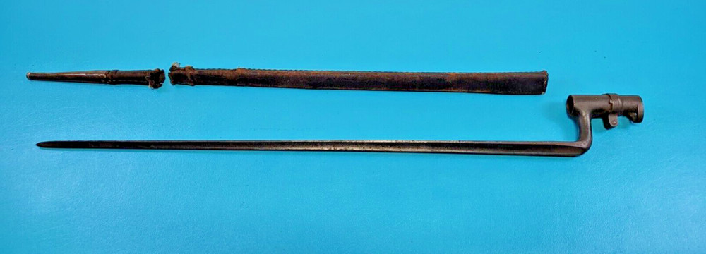 Spanish Model 1871 Rolling Block Rifle Socket Bayonet Spain