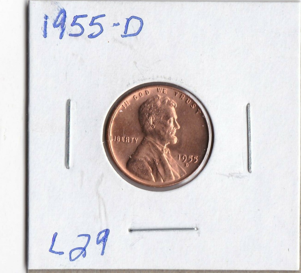 1955-D Lincoln Cent L29