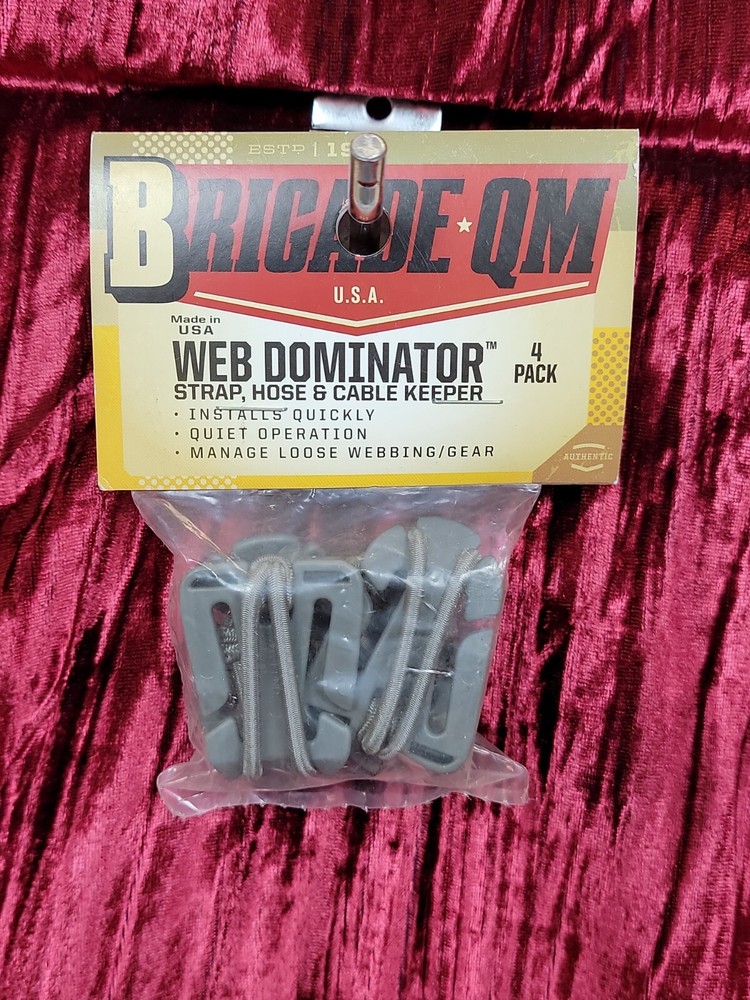 NEW NIP 4 PACK Web Dominator FOLIAGE GREEN Designed QUICK assist operators FIELD