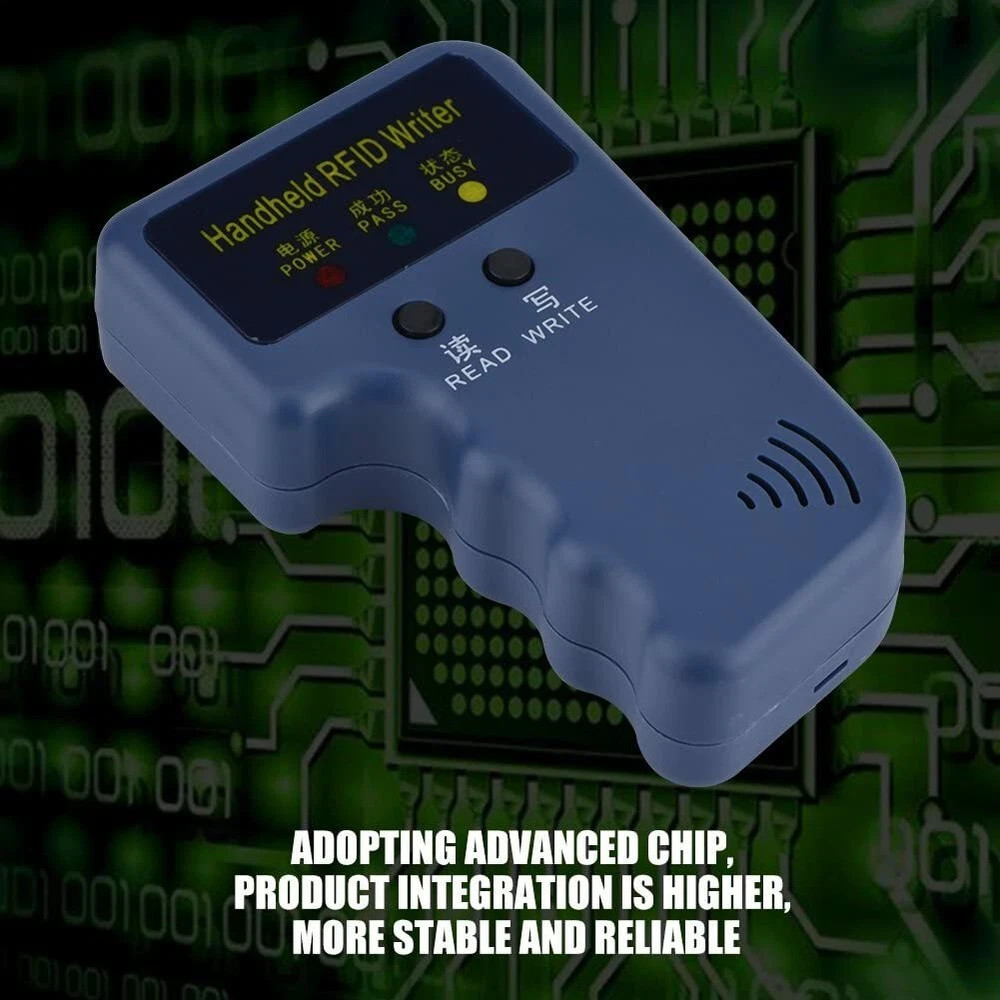 Handheld RFID ID Card Copier Key Reader Writer Duplicator 125KHz+5PCS Tags US