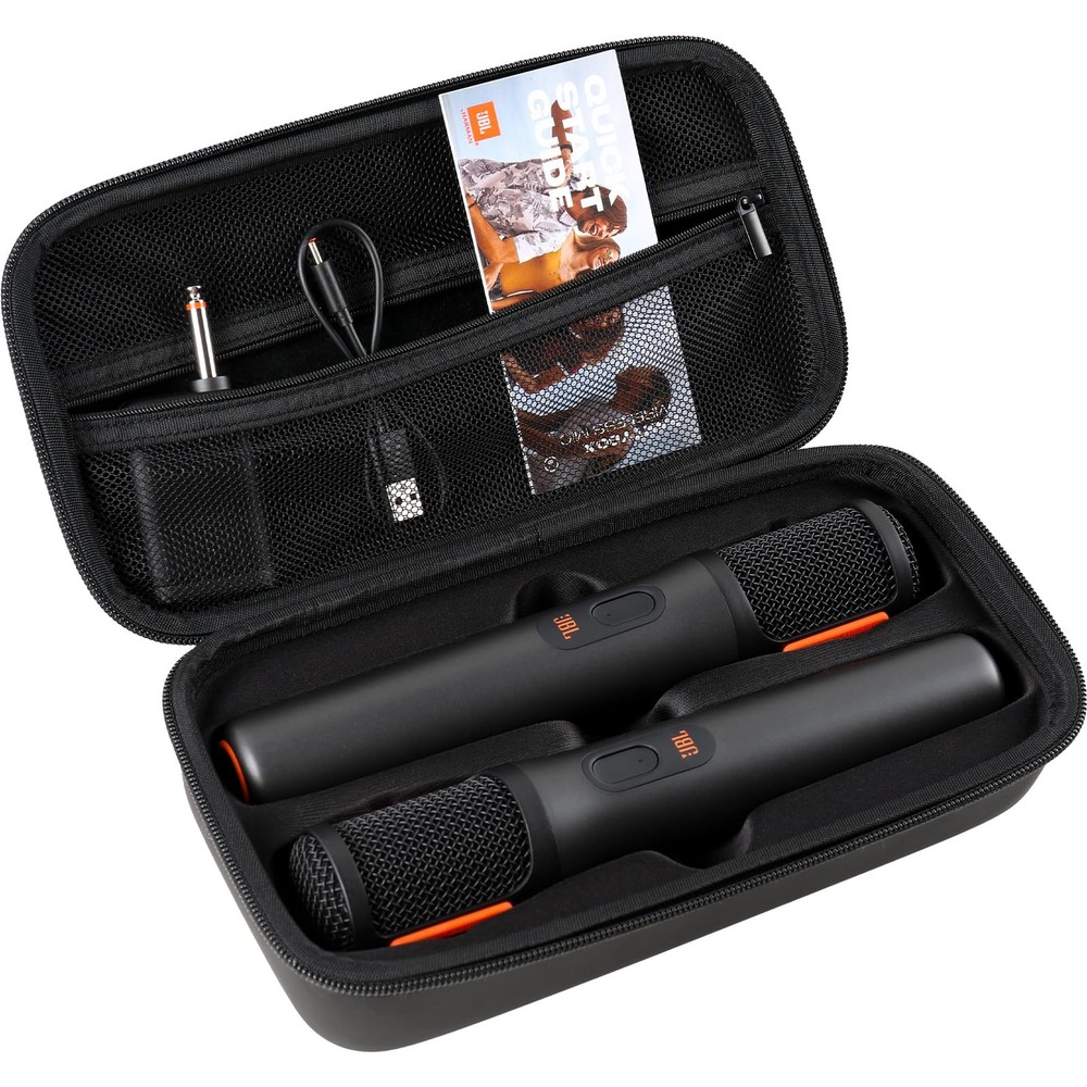 Wireless Microphone Case For JBL Wireless Two Microphone System Handheld Dual...