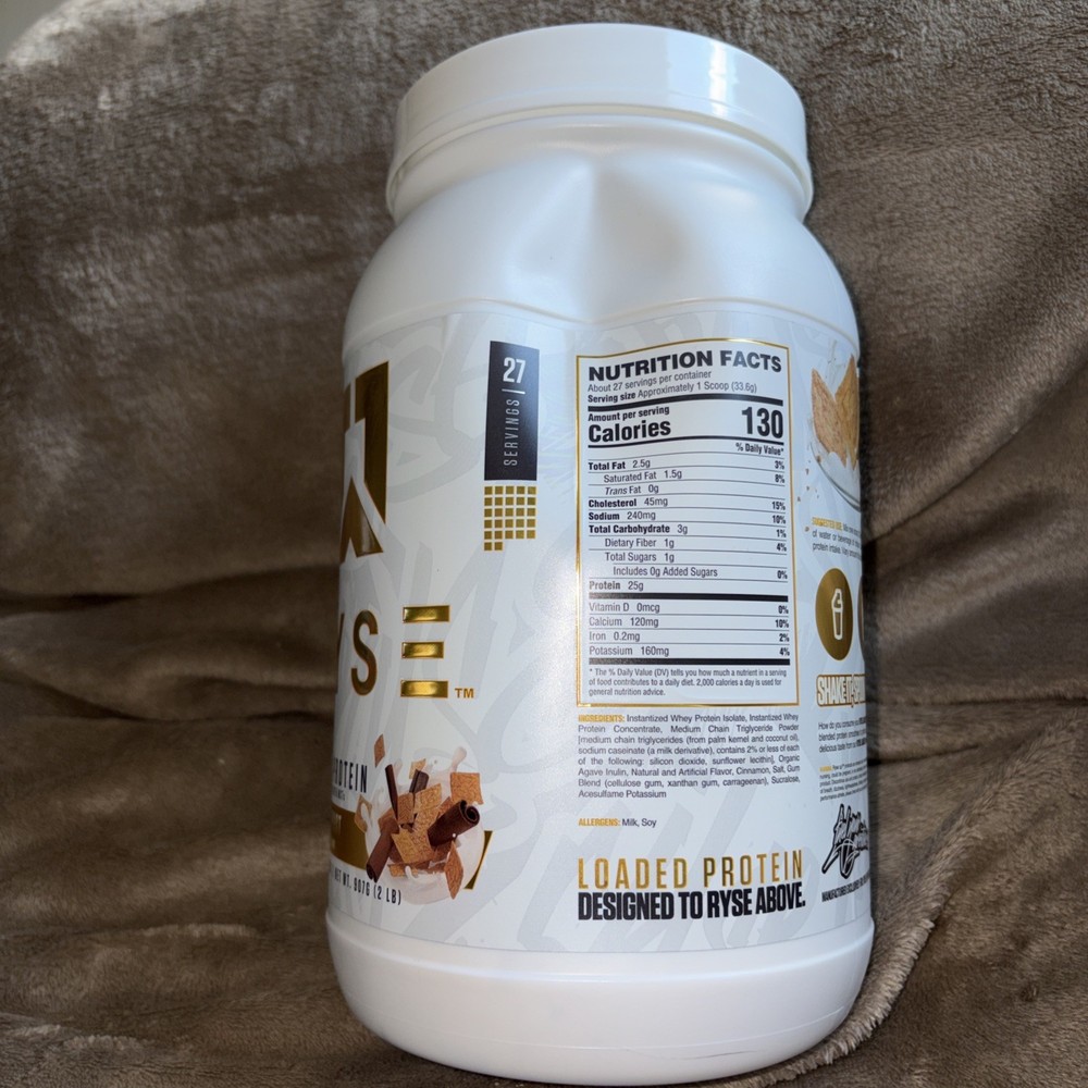 Ryse Loaded Protein Cinnamon Toast 2 LB