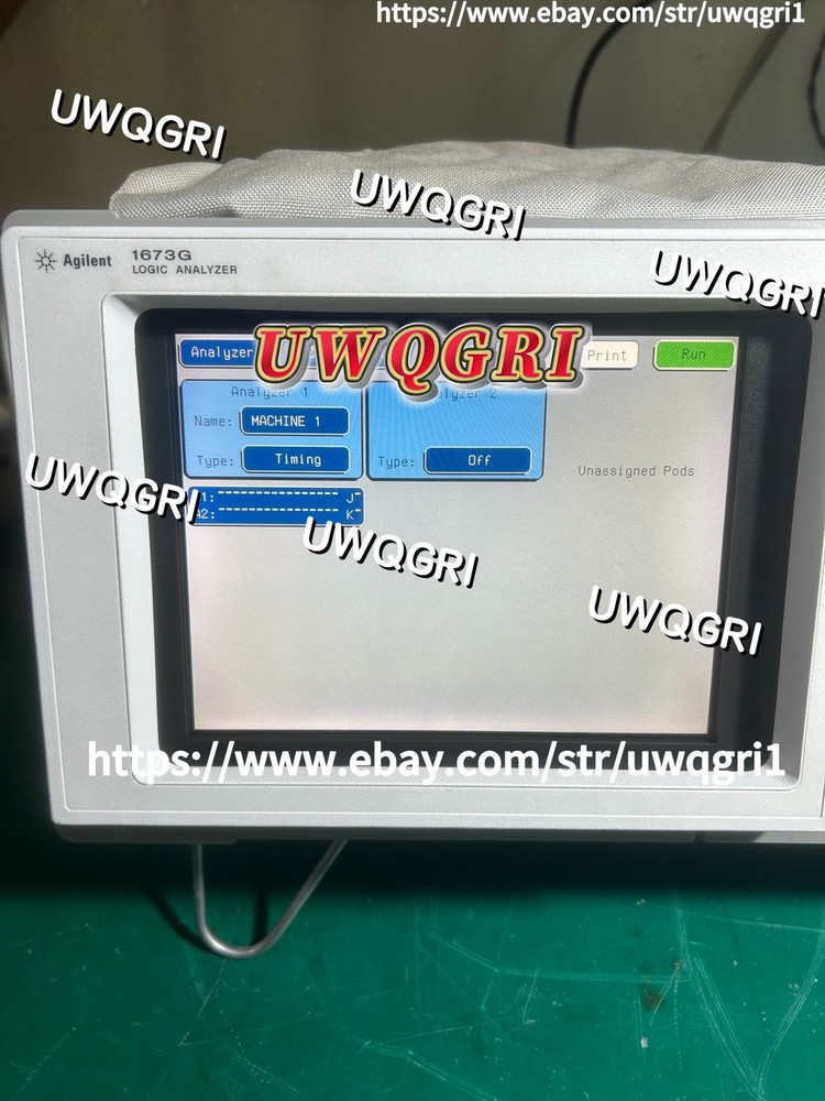 1pcs Agilent 1673G logic analyzer -UW