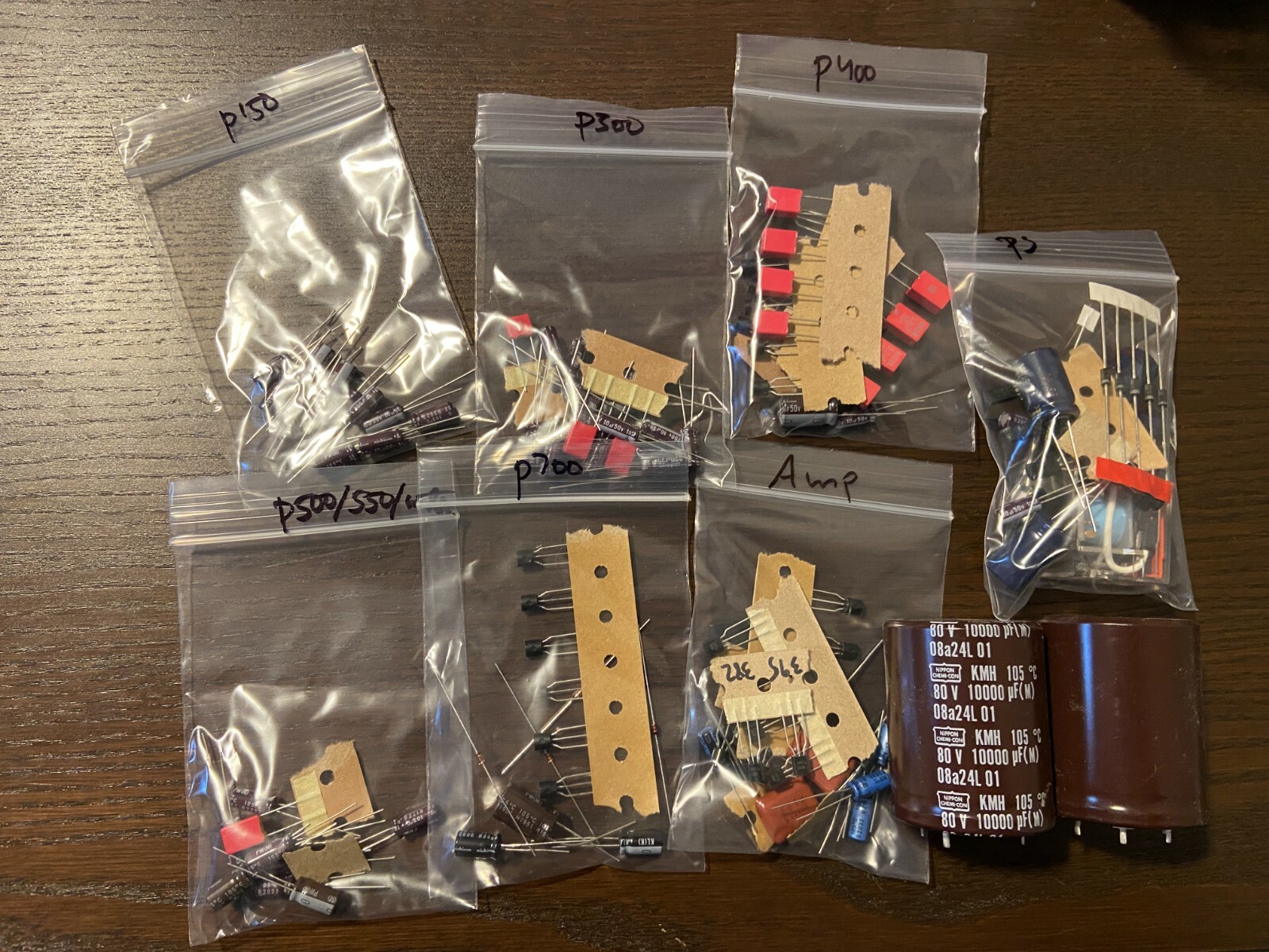 Marantz 2270 COMPLETE REBUILD KIT Transistors Relay Main Filter Capacitors Recap