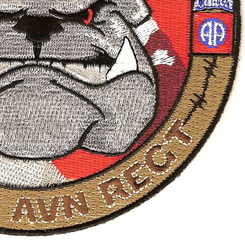 2nd Squadron 82nd Aviation Regiment D Company Patch