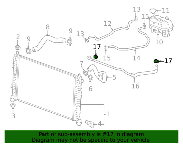 Genuine GM Multi-Purpose Clamp 11611503