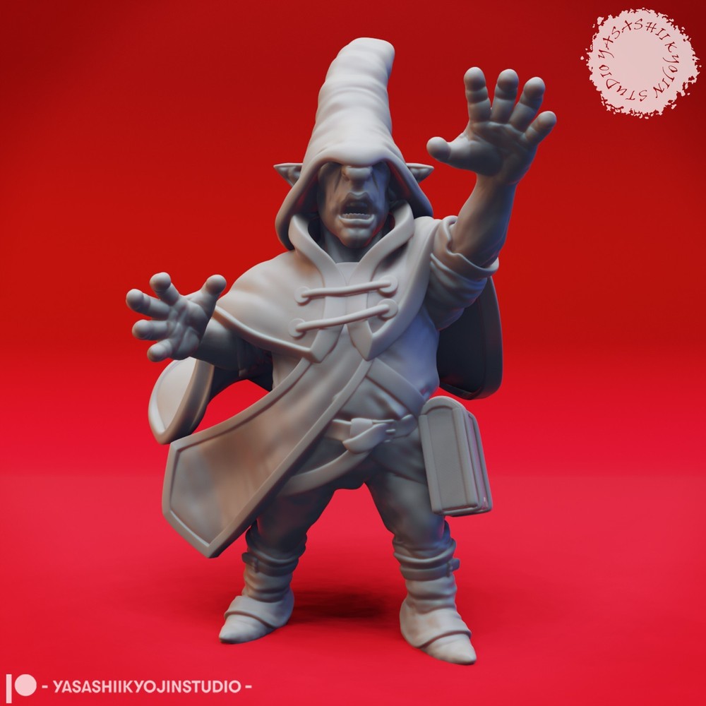 Deep Gnomes - 32/54mm Miniature for Tabletop RPGs (DnD, D&D, Pathfinder)