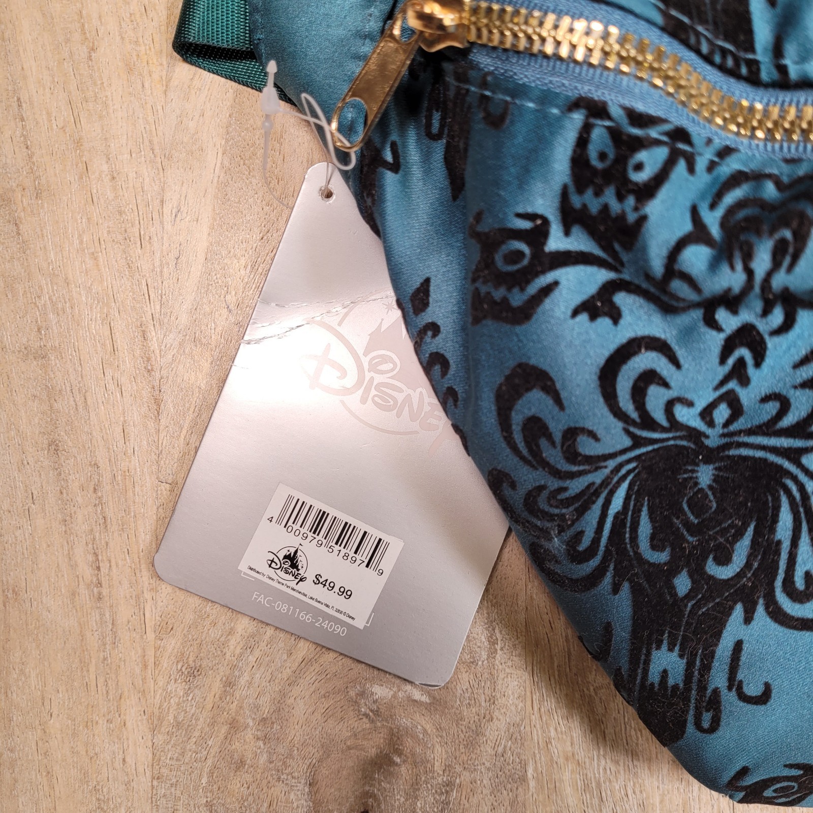 Disney Parks The Haunted Mansion Fanny Pack Belt Bag NEW (RARE)