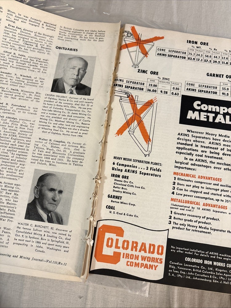 Engineering and Mining Journal Issue December, 1949