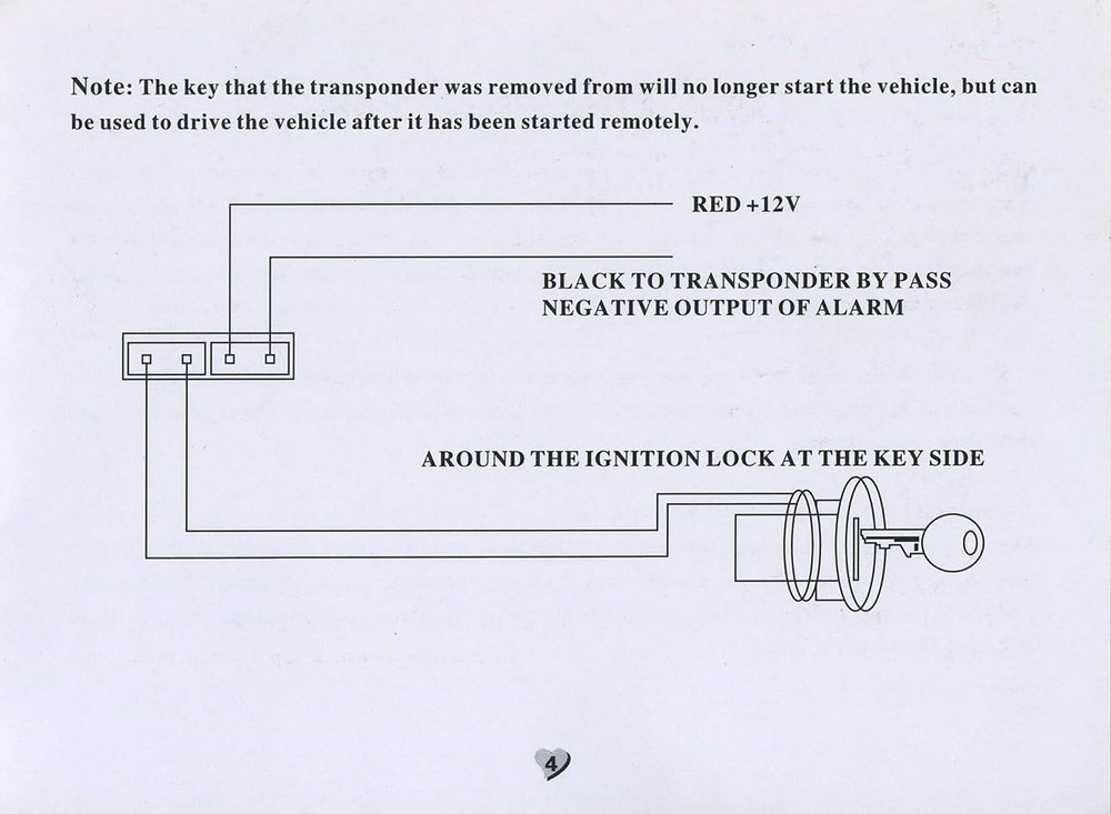 Car Immobilizer Transponder Bypass Module for Chip Key, a Spare Chip Key Is Requ