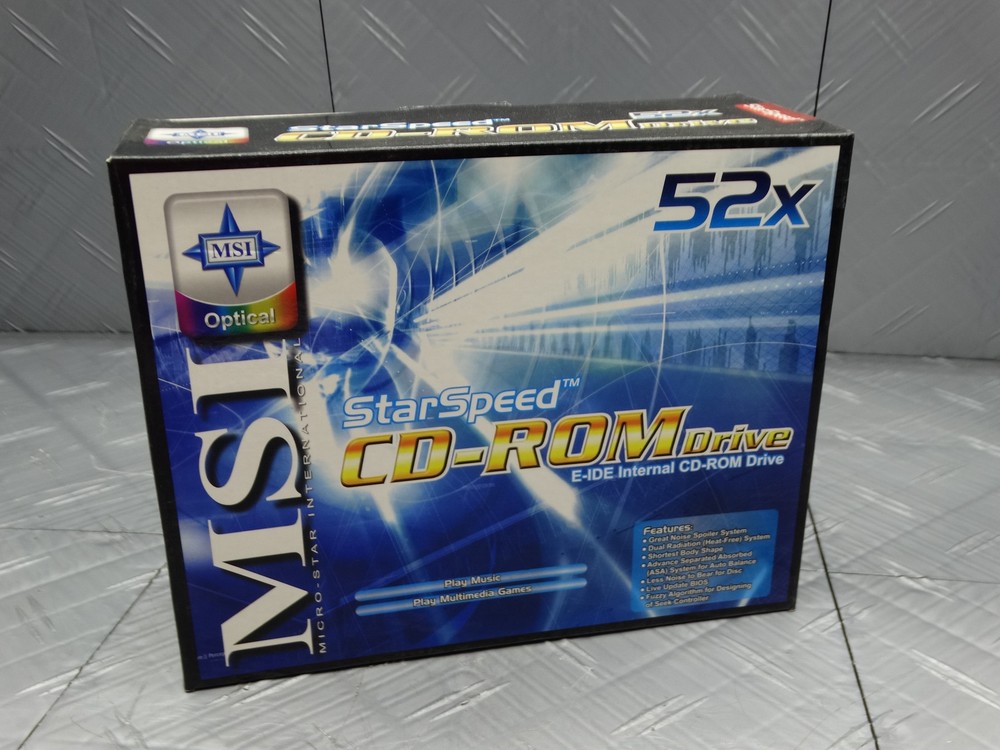MSI Starspeed 52x E-IDE Internal CD-ROM Drive MS-8152