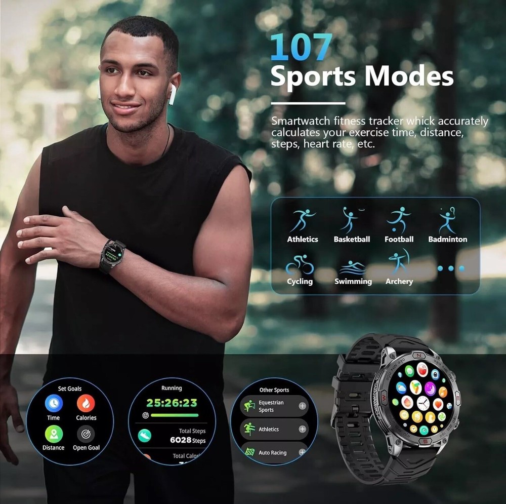Full Touch Screen Smartwatch with Step Counting and Calorie Calculation For IOS