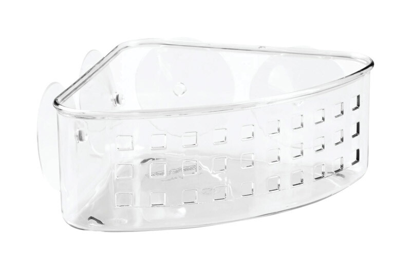 iDesign Clear Plastic Shower Basket