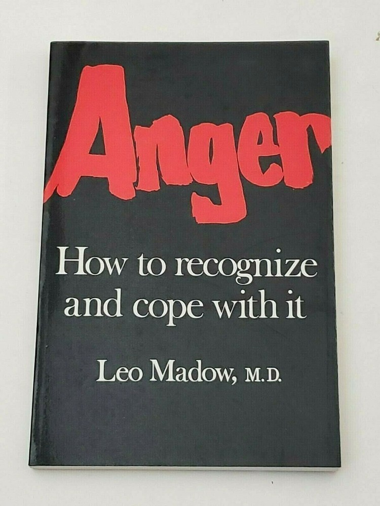 Anger: Leo Madow. Charles Scribner, Pub. 1972, Book Paperback